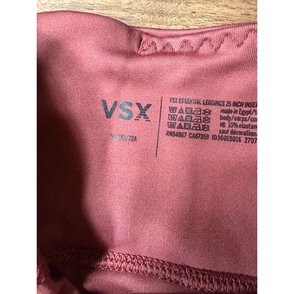VSX Essential High-Rise Pocket Legging 25” MED Russet Pink Victoria's Secret NWT - Picture 5 of 10